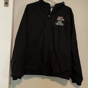 Ohio Bobcats Black Hooded Jacket